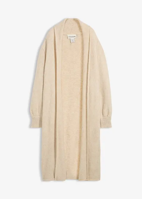 L&aring;ng cardigan i lurvig stil, bonprix
