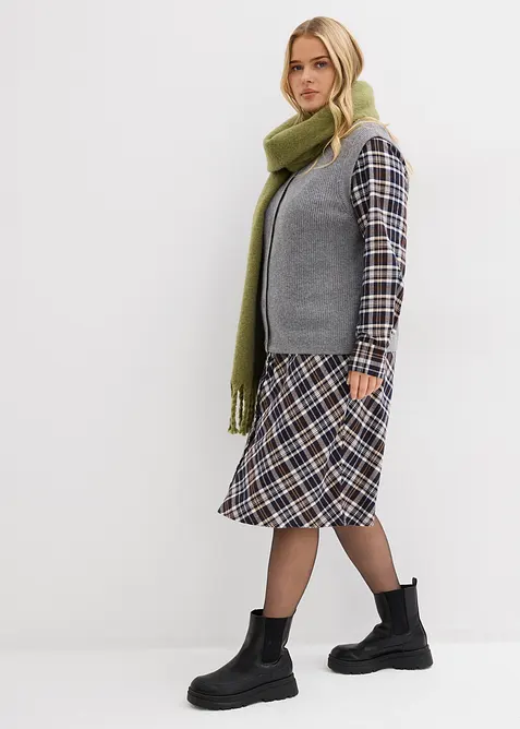 Stickad slipover, bonprix