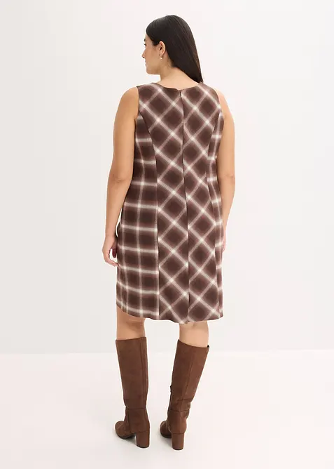 Rutig klänning, bonprix