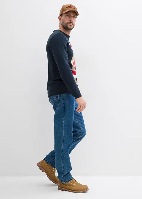 Tröja med julmotiv, bonprix