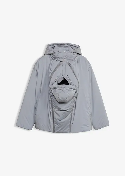 Mammajacka med reflexer och babyficka, bonprix