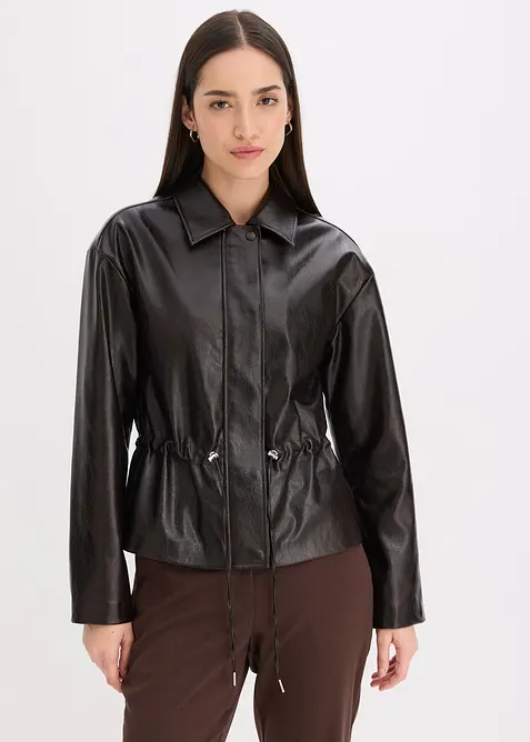 Jacka i skinnimititation, bonprix