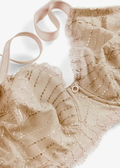 Minimizer-BH med glittrande broderi, bonprix
