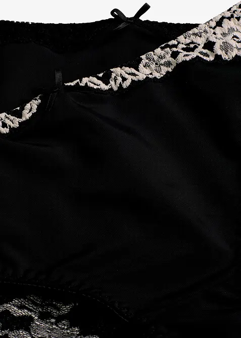 Trosa med fin spets (2-pack), bonprix