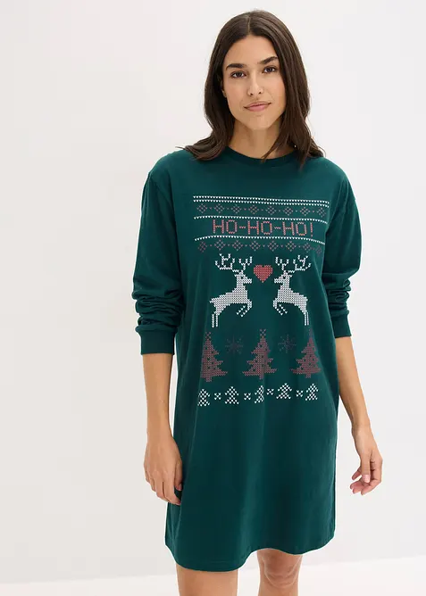 Nattlinne i bomull, bonprix