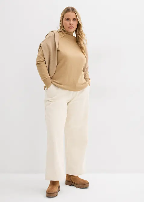 Polotröja i basmodell, bonprix