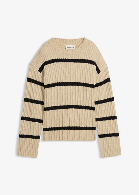 Randig tröja, bonprix