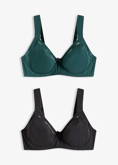 BH med bygel (2-pack), bonprix