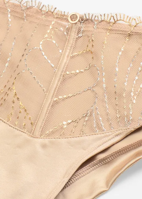 Braziliantrosa med broderi, bonprix