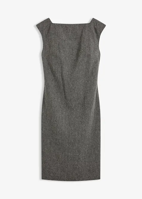 Fodralklänning av tweedliknande material, bonprix