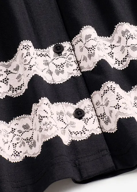 Pyjamas i mjuk viskosmix, bonprix