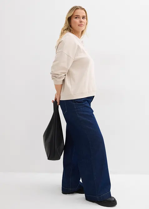 Sweatshirt av ekologisk bomull, bonprix