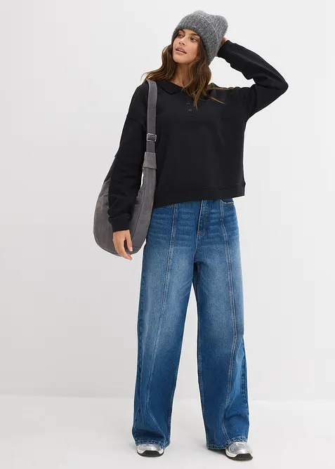 Sweatshirt av ekologisk bomull, bonprix