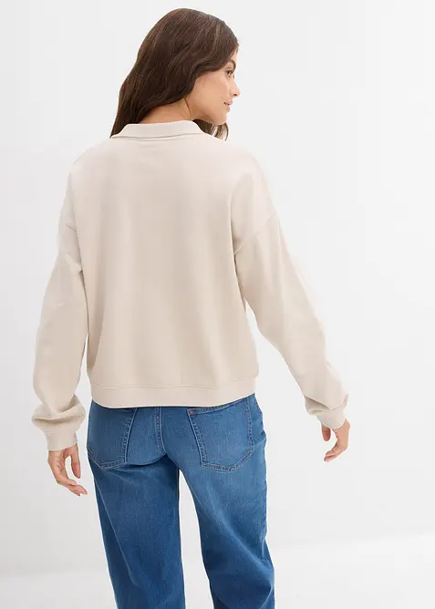 Sweatshirt av ekologisk bomull, bonprix