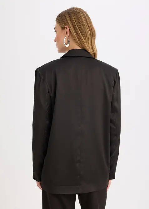 Oversizekavaj i satin, bonprix