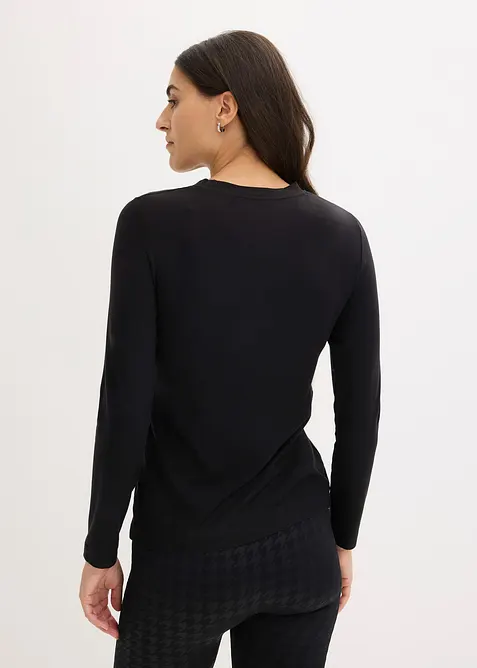 Tunn termotröja med långa ärmar, bonprix