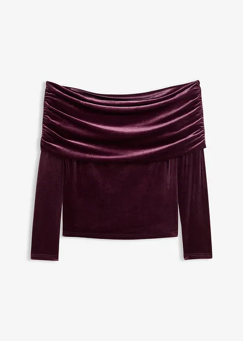 Singoallatopp i mjuk sammet, bonprix