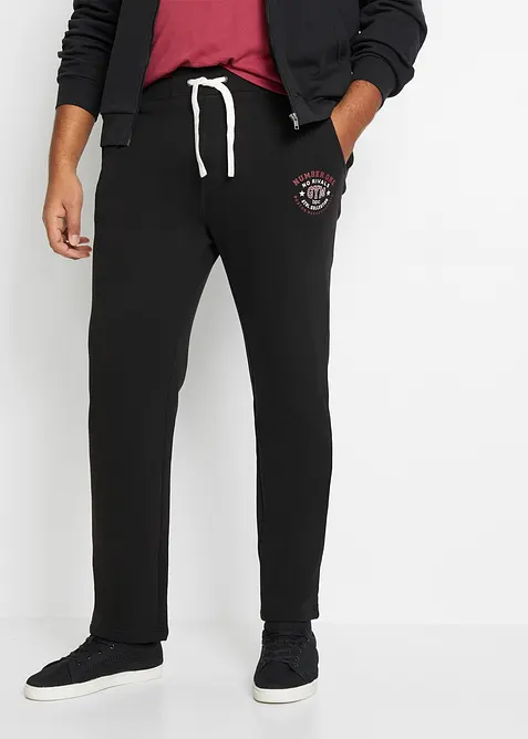 Joggingbyxa med sportiga detaljer, bonprix