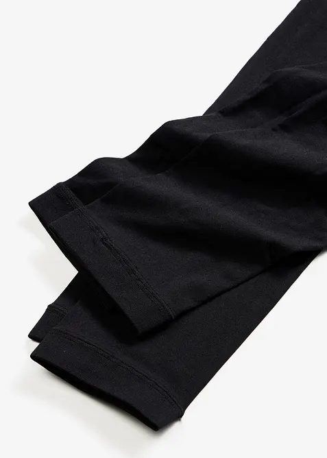 Leggings med komfortlinning, 50 den (2-pack), bonprix