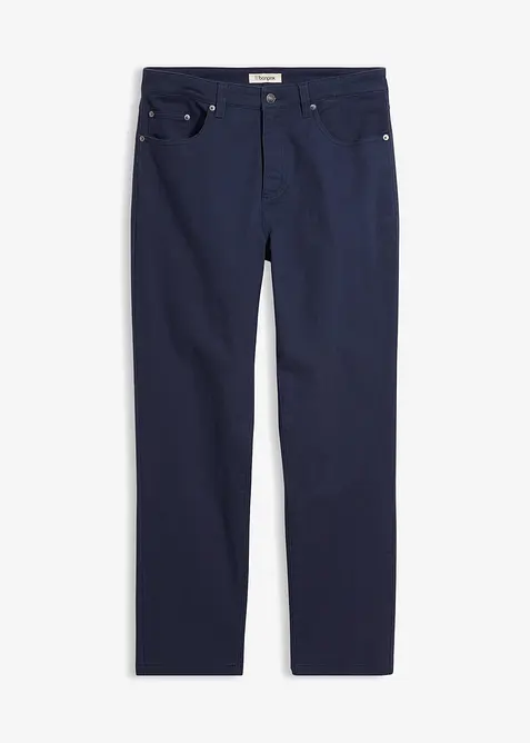 Stretchbyxa, klassisk passform, raka ben, bonprix