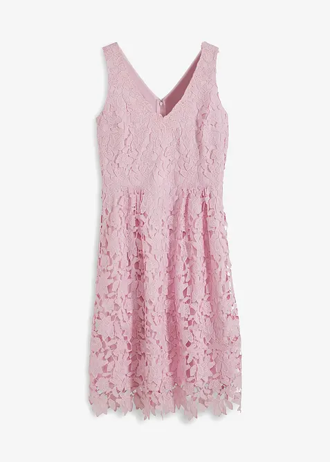 Klänning med gipyrspets, bonprix