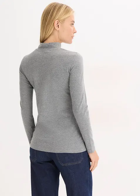 L&aring;ng&auml;rmad topp i figurn&auml;ra modell, bonprix