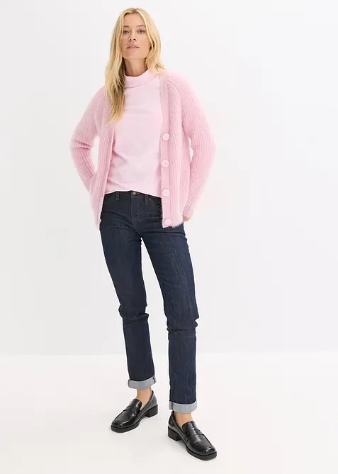 L&aring;ng&auml;rmad topp i figurn&auml;ra modell, bonprix