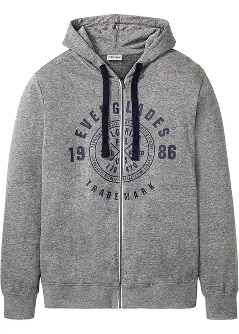 Munkjacka med luva och bekv&auml;mt snitt, bonprix