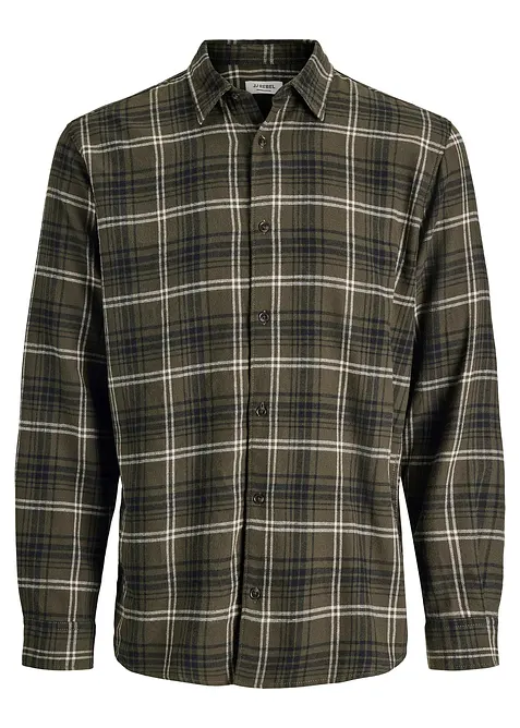 Flanellskjorta i bomull från JJ REBEL, J&J Rebel