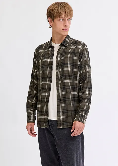 Flanellskjorta i bomull från JJ REBEL, J&J Rebel