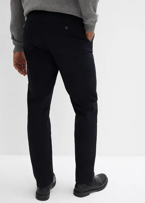 Chinos av bomull i Regular Fit, Straight, bonprix