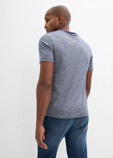 T-shirt med bekvämt snitt i ren bomull (2-pack), bonprix