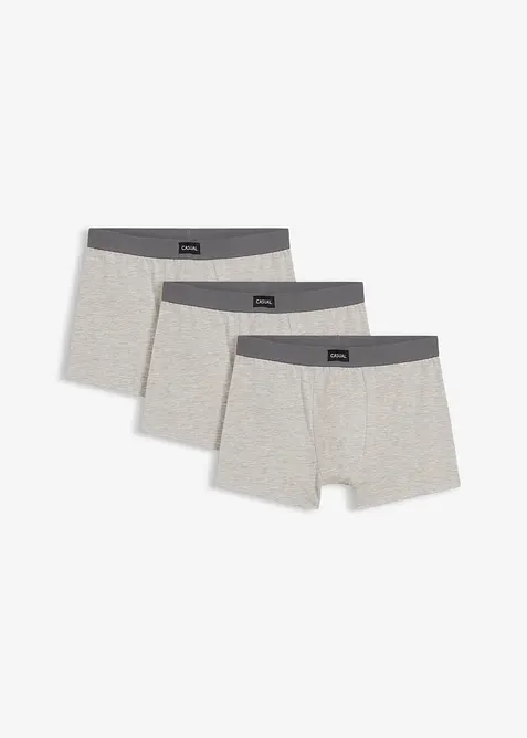 Boxershorts med bomull (3-pack), bonprix
