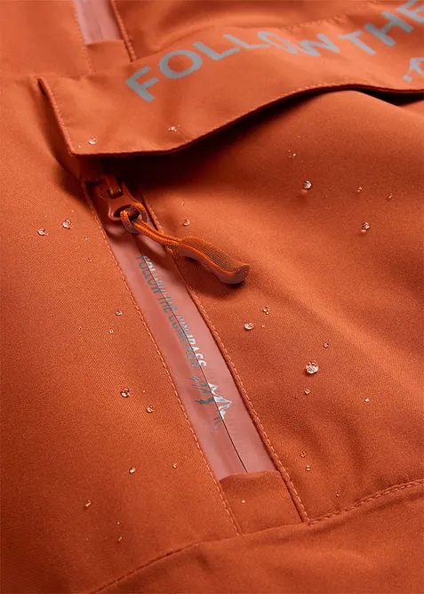 Vattent&auml;t funktionsjacka med fleecefoder, bonprix