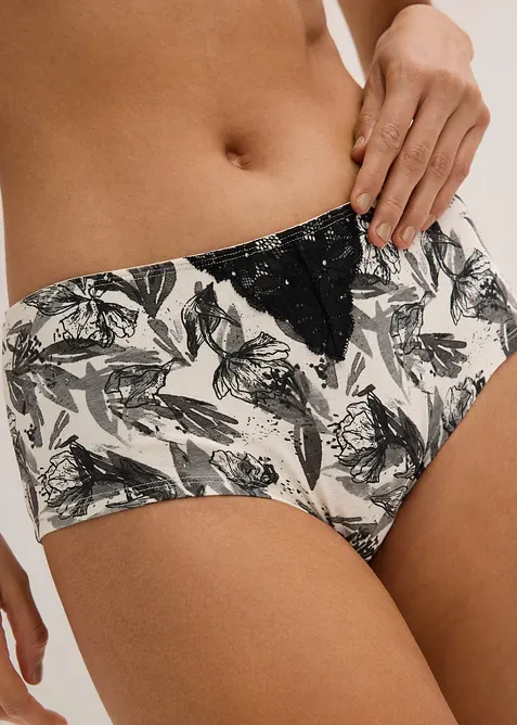 Maxihipstertrosa (4-pack), bonprix