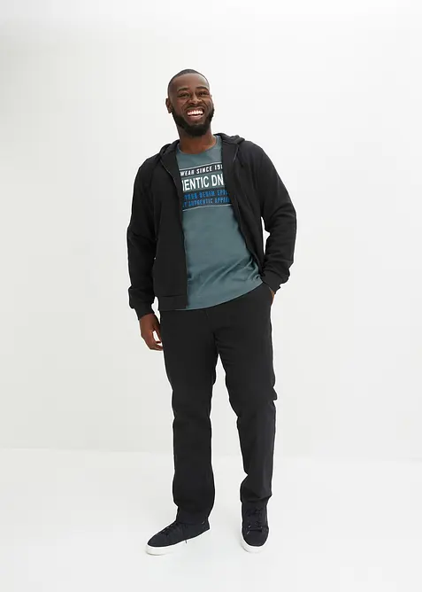 Chinos av bomull i Regular Fit, Straight, bonprix