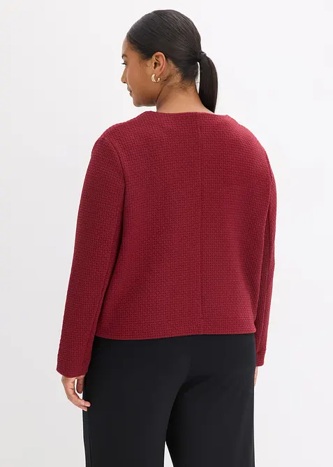 Jerseykavaj i kort modell, bonprix