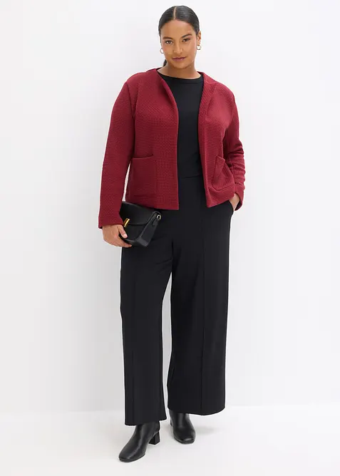 Jerseykavaj i kort modell, bonprix