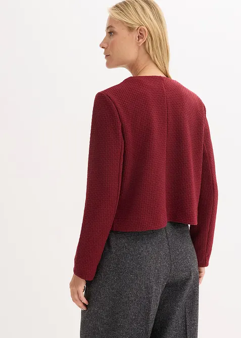 Jerseykavaj i kort modell, bonprix