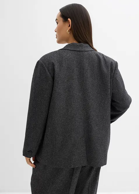 Oversizekavaj i fintr&aring;dig viskosmix, bonprix