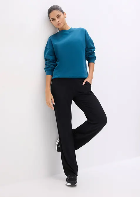 Oversizesweatshirt i bomull, bonprix