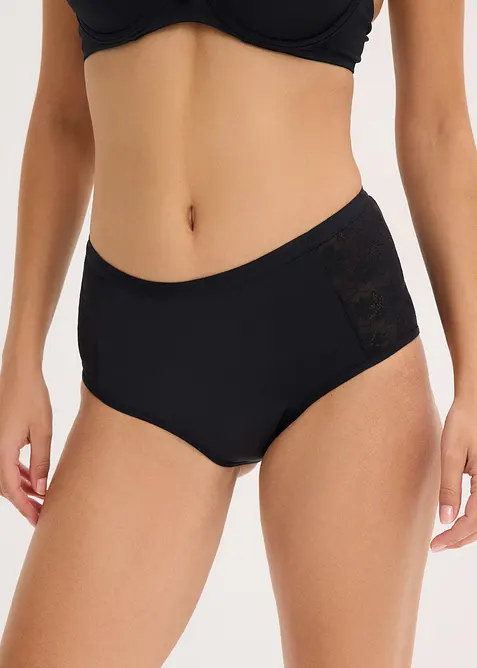 Menstrosa i mikrofiber med medelhög uppsugningsförmåga (2-pack), bonprix