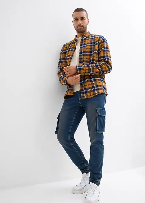 Sweatjeans i Slim Fit, Straight, bonprix