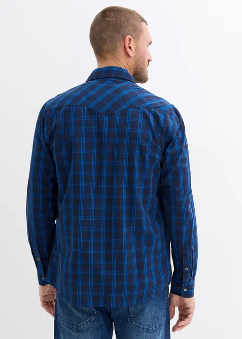 L&aring;ng&auml;rmad skjorta i bomull, bonprix