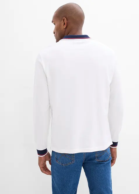 Pik&eacute;tr&ouml;ja med l&aring;nga &auml;rmar, av ekologisk bomull, bonprix