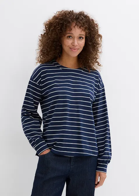 L&aring;ng&auml;rmad tr&ouml;ja i ren ekologisk bomull, bonprix