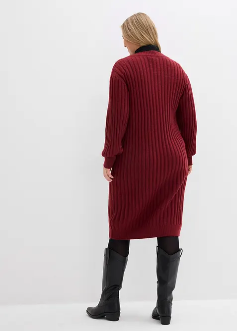 Stickad kl&auml;nning, bonprix