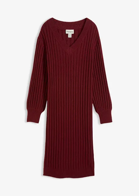 Stickad kl&auml;nning, bonprix