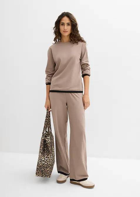 Tr&auml;ningsoverall med bomull (set i 4 delar), bonprix