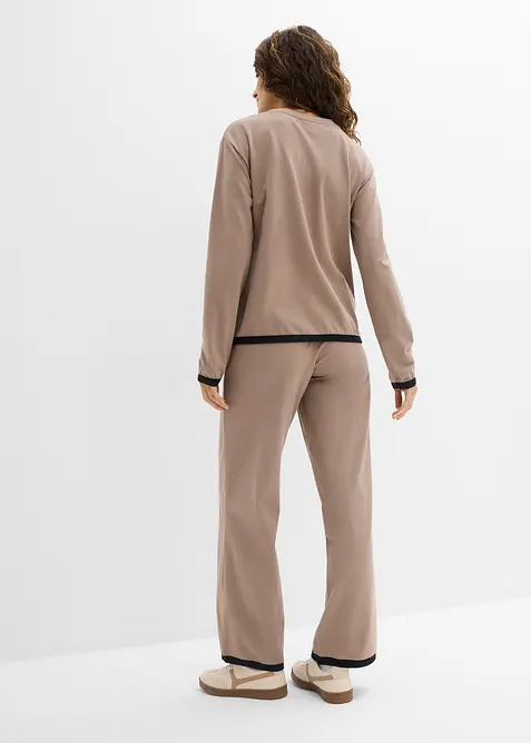 Tr&auml;ningsoverall med bomull (set i 4 delar), bonprix